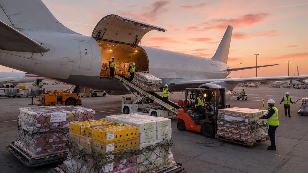 Air freight freighter